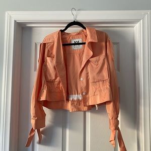 Milky orange jacket